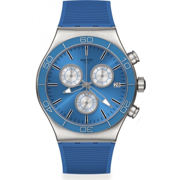 Comprar Reloj Swatch Hombre Irony Chrono Blue Is All YVS485