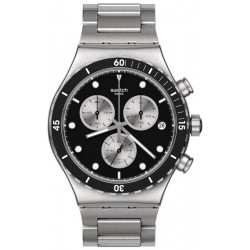 Reloj Swatch Hombre Irony Chrono Dark Irony YVS487G