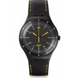 Swatch Men's Watch Irony Big Classic Black Bliss YWB100