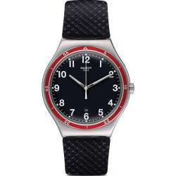 Swatch Men's Watch Irony Big Classic Red Wheel YWS417
