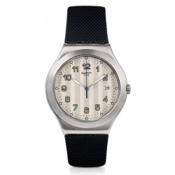 Swatch Men's Watch Irony Big Classic Côtes Silver YWS437