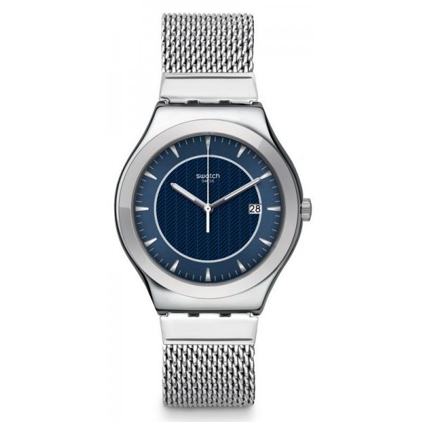 Swatch Herrenuhr Irony Big Classic Blue Icone YWS449M Kaufen Sie Swatch Herrenuhr Irony Big Classic Blue Icone YWS449M