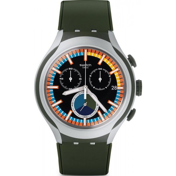 Kaufen Sie Swatch Herrenuhr Irony Xlite Moss Chronograph YYS4009