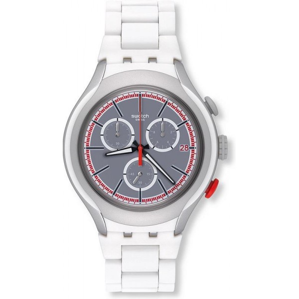 Reloj Swatch Hombre Irony Xlite White Attack YYS4019AG Cronógrafo Comprar Reloj Swatch Hombre Irony Xlite White Attack YYS4019AG Cronógrafo