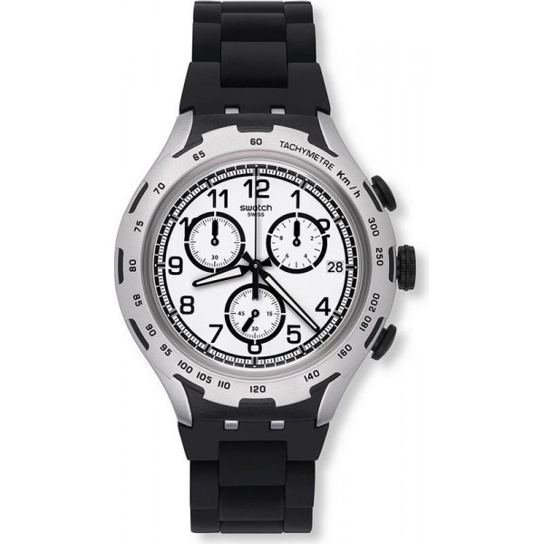 Swatch Men's Watch Irony Xlite Black Attack YYS4020AG Chronograph Buy Swatch Men's Watch Irony Xlite Black Attack YYS4020AG Chronograph