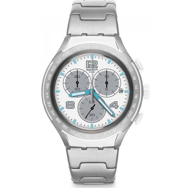 Buy Swatch Men's Watch Irony Xlite Pure Attack Chronograph YYS4024AG